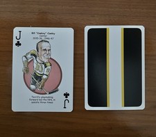 Boston Bruins Hockey Heroes Playing Card Jack Of Clubs Bill Cowley