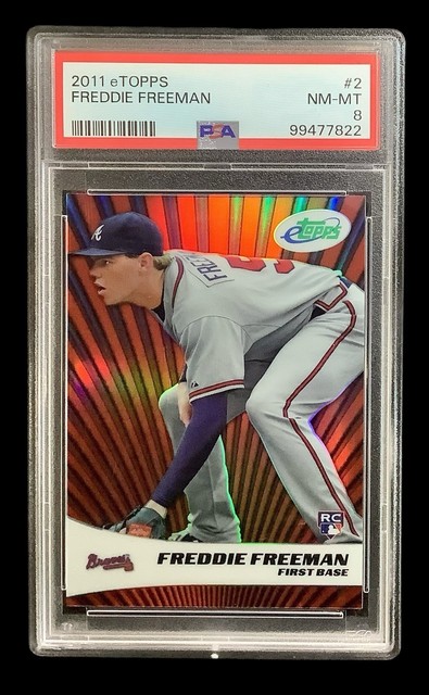 Freddie Freeman 2011 Topps Topps Chrome Rookie Refractor