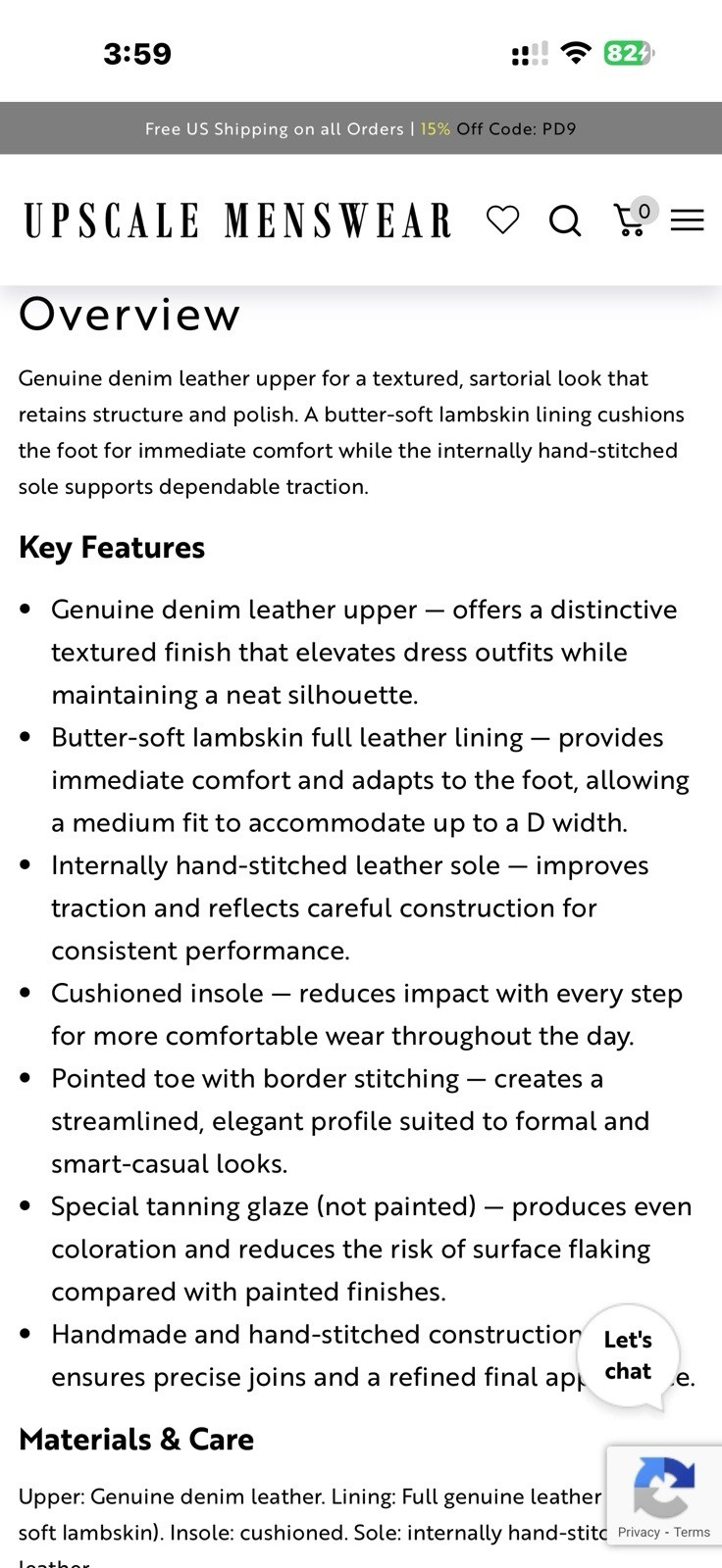 Robert Wayne  "Implode" Tan Denim Leather Loafers… - image 8