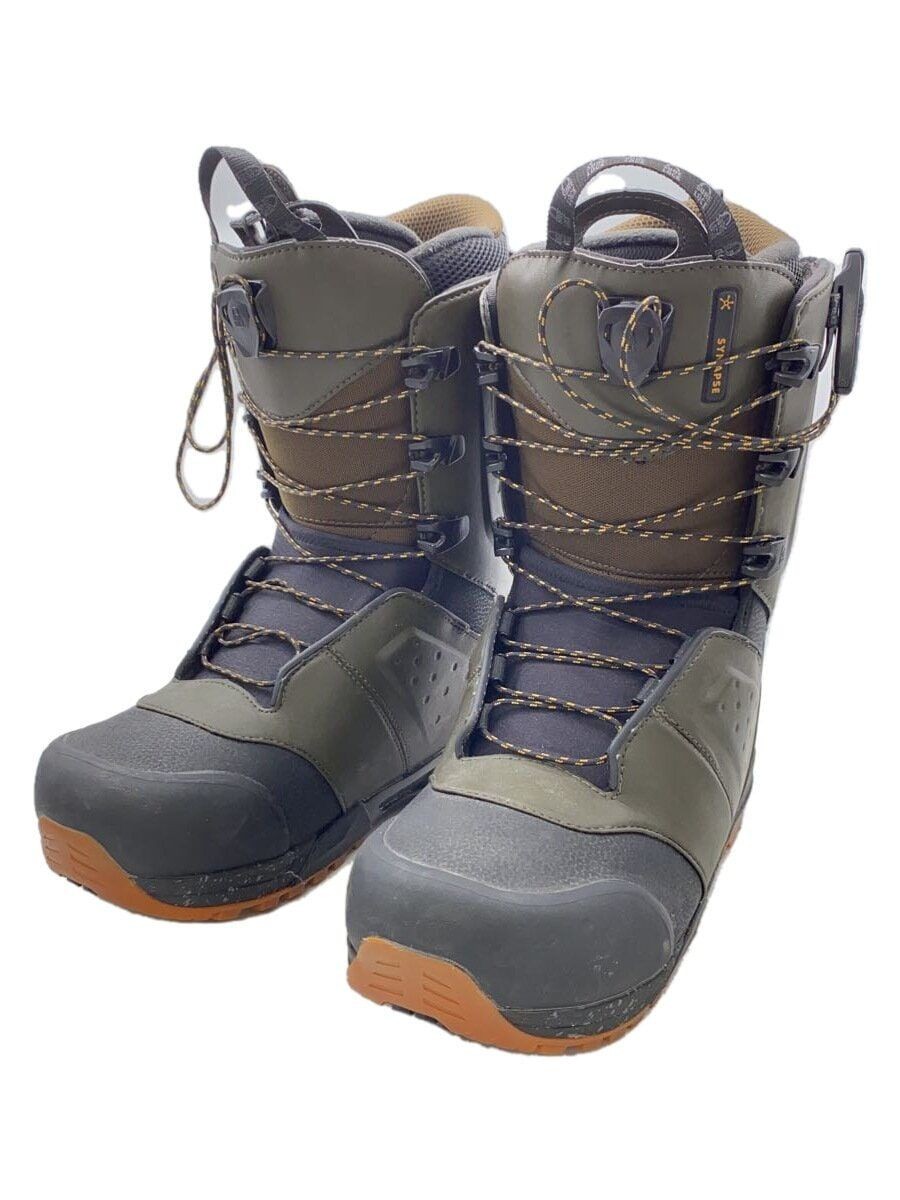 Scarponi da snowboard Salomon 28 5 cm kaki usati