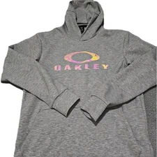 Oakley Soft Hoodie Performance Fit Pullover Iridescent reflective Oakley logo2XL
