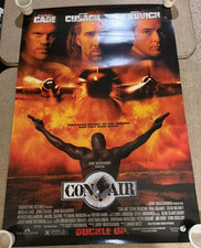 Con Air Movie Poster Double-Sided 27x40 Nicolas Cage John Cusack Rolled 1997