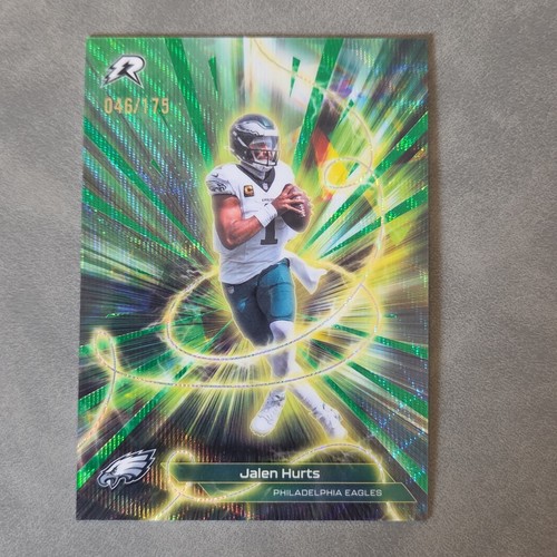 2025 Topps Resurgence - Jalen Hurts Conductors Green Surge Wave /175 C-4