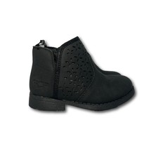 OshKosh B  Gosh Estell Toddler Girl Fashion Boots Size 8M Side Zip Black Color