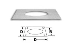 Security Chimneys 7BF 7" Firestop Secure Temp Villa Vista