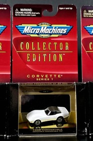 Lot of 10 Micro Machines Collector Edition Corvette Series 1 Sealed Cars