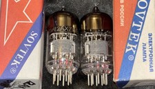 Matched Same 0604 Dates Pair 12AX7WA/7025 Sovtek Silver Label Tested Guitar Amp