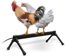 K H Pet Products Thermo Heated Chicken Perch for Coop, 36 Inches, Black