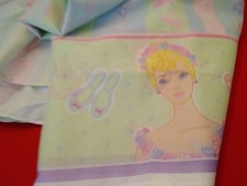NUOVO vintage 2 pezzi Barbie Dreamtime ballerina doppio lenzuolo piatto e gonna letto con volant