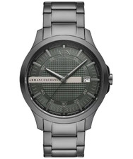 OROLOGIO UOMO ARMANI EXCHANGE AX2455 QUADRANTE VERDE GRIGIO BRACCIALE ACCIAIO INOX 46MM