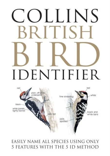 Collins British Bird Identifier by Paul Stancliffe Hardback - Image 1 of 1