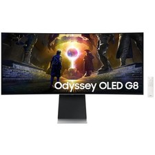 Samsung Odyssey OLED G8 34" 175Hz Curved Ultrawide Gaming Monitor 3440x1440 -