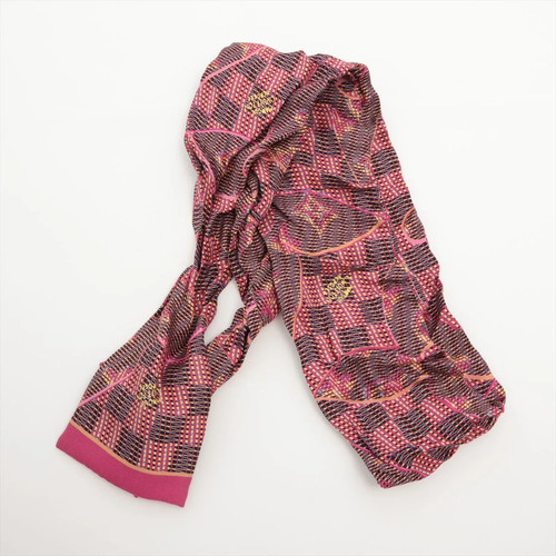 Louis Vuitton MP2499 LV Pop Monogram Bandeau MR0139 Schal Seide Rosa