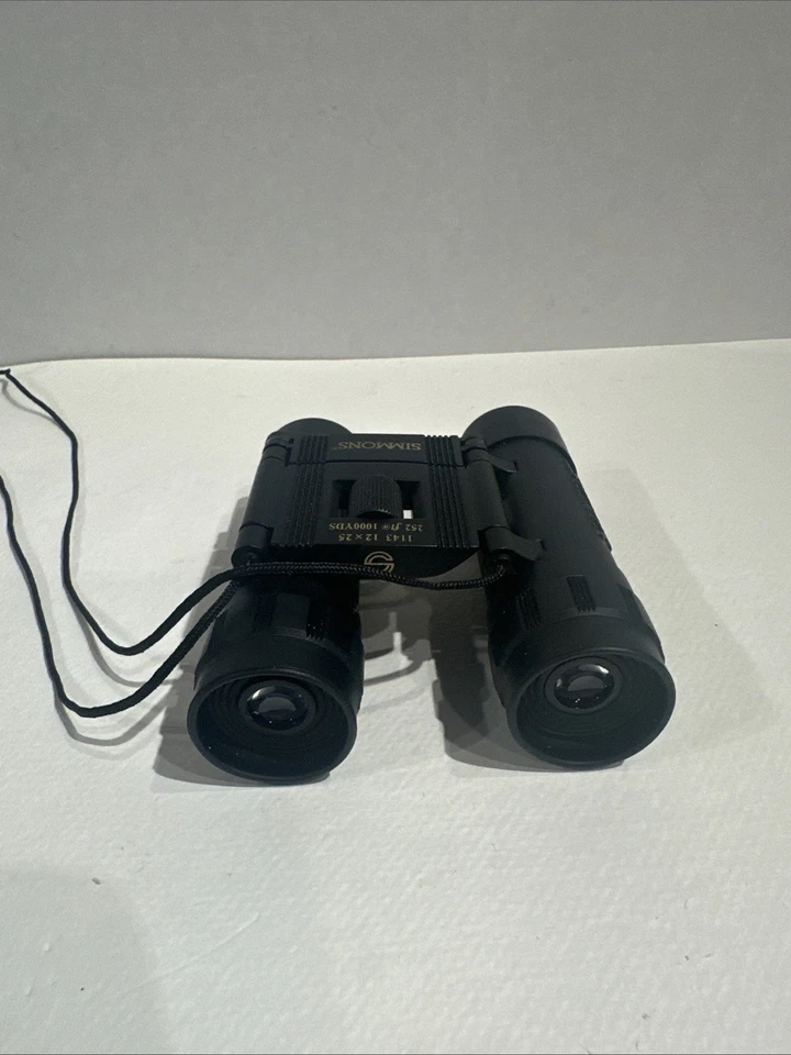 Simmons Folding 1143 Binoculars  12 X 25 (252ft@ 1000YDS) - Image 3 of 4