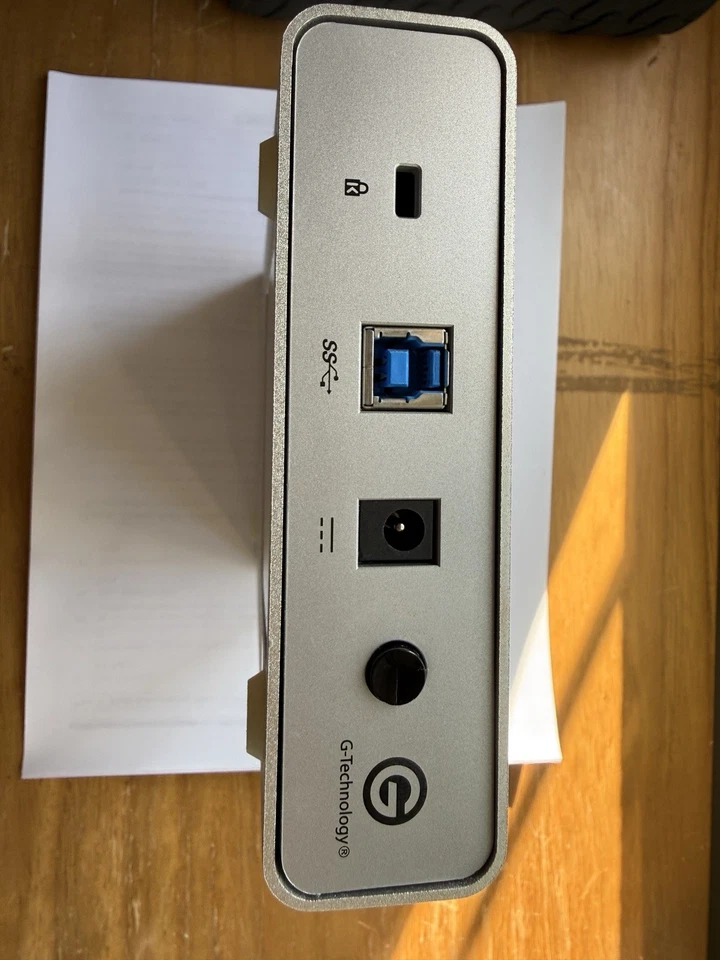 G-Technology 6TB G-DRIVE USB 3.0 Desktop External Hard Drive, Good Condition - Image 4 of 4