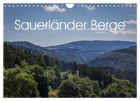 "Calendar 2027 · US Version · Sauerland Mountains (Wall Calendar 2027 12\" × 8\" La"