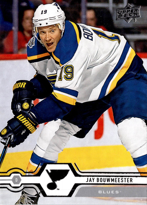 5 CARD LOT - 2019-20 Upper Deck - Jay Bouwmeester #372
