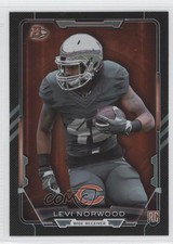 2015 Bowman Rookies Black Rainbow Foil Levi Norwood #65 0w6