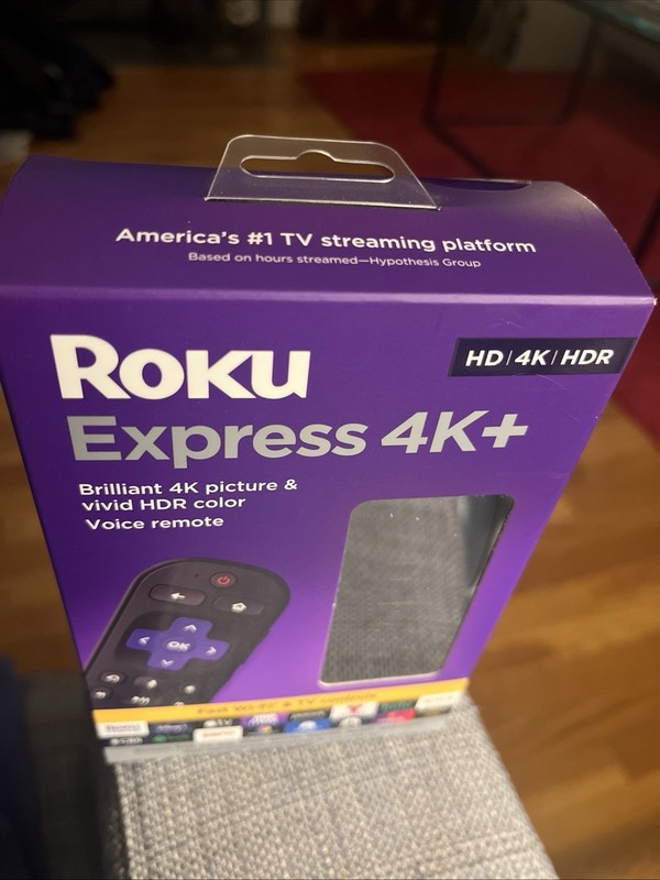 Roku Express 4K+ Media Streamer ~ 3941R2. New Inbox/Unopened.