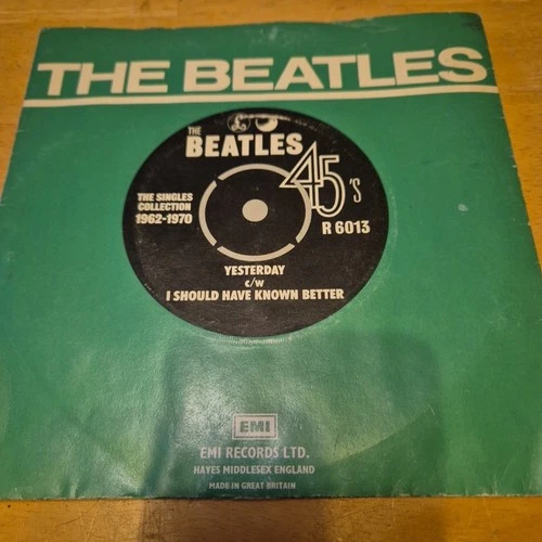 The Beatles - Yesterday - 7" Vinyl Record RE - VG+/VG - Free UK Postage
