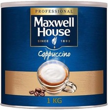 Maxwell House Cappuccino Instant Coffee Powder Pack of 1x1kg