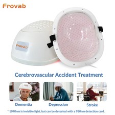 1070nm PBM Brain Therapy Helmet Near Infrared Light Therapy for Parkinson Stroke