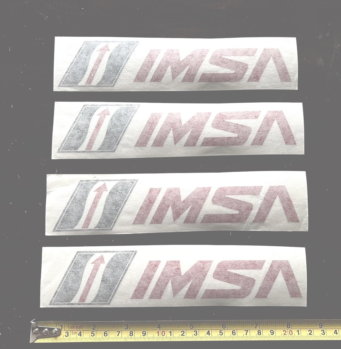 Imsa Sticker 4 IMSA International Motorsports Stickers Decals racing daytona indycar ...