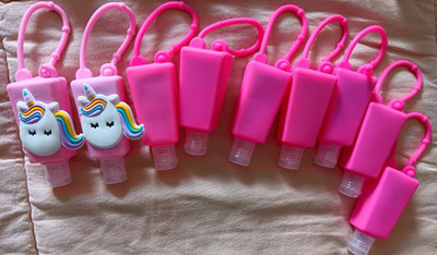 Unicorn Pink Hand Cleaner Travel Size Wholesale Lot School Home Office Camp