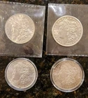 *No RESERVE* 1921-D, 1921-S, 1889, 1885 BU/AU $1 Morgan Silver Dollars U.S.