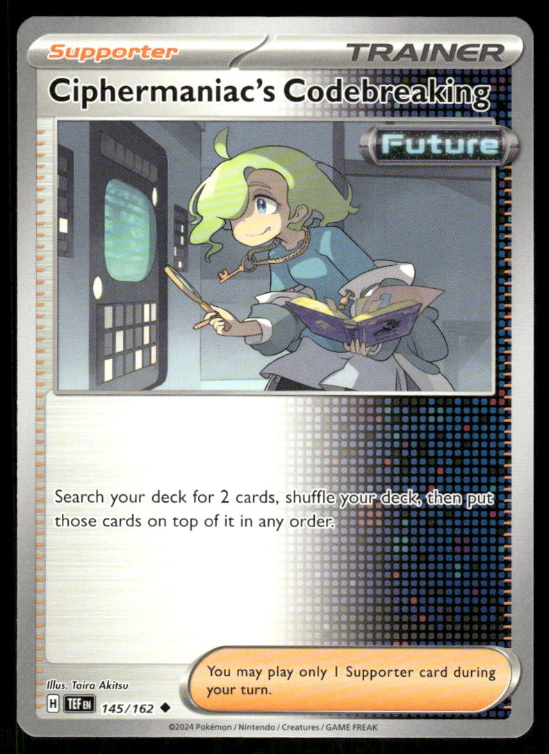 Ciphermaniac's Codebreaking Uncommon SV05: Temporal Forces 145/162 NM