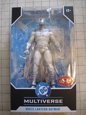 WHITE LANTERN BATMAN McFarlane Red Platinum Edition DC Multiverse Free Shipping