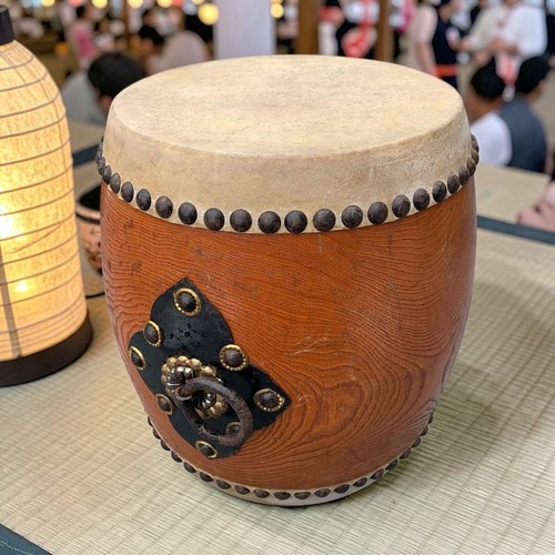 High Grade Japanese Drum Taiko Wadaiko Vintage Diameter 32 cm 12.5in