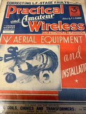 PRACTICAL WIRELESS MAGAZINE JUNE 1939 VOL 14 NO;352 RARE VINTAGE