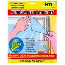 Window Insulation Clear Film Kit
