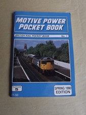 Platform 5 1990 ABC BR Diesel Loco Motive Power Pocket Book Class 37 47 86 20 50