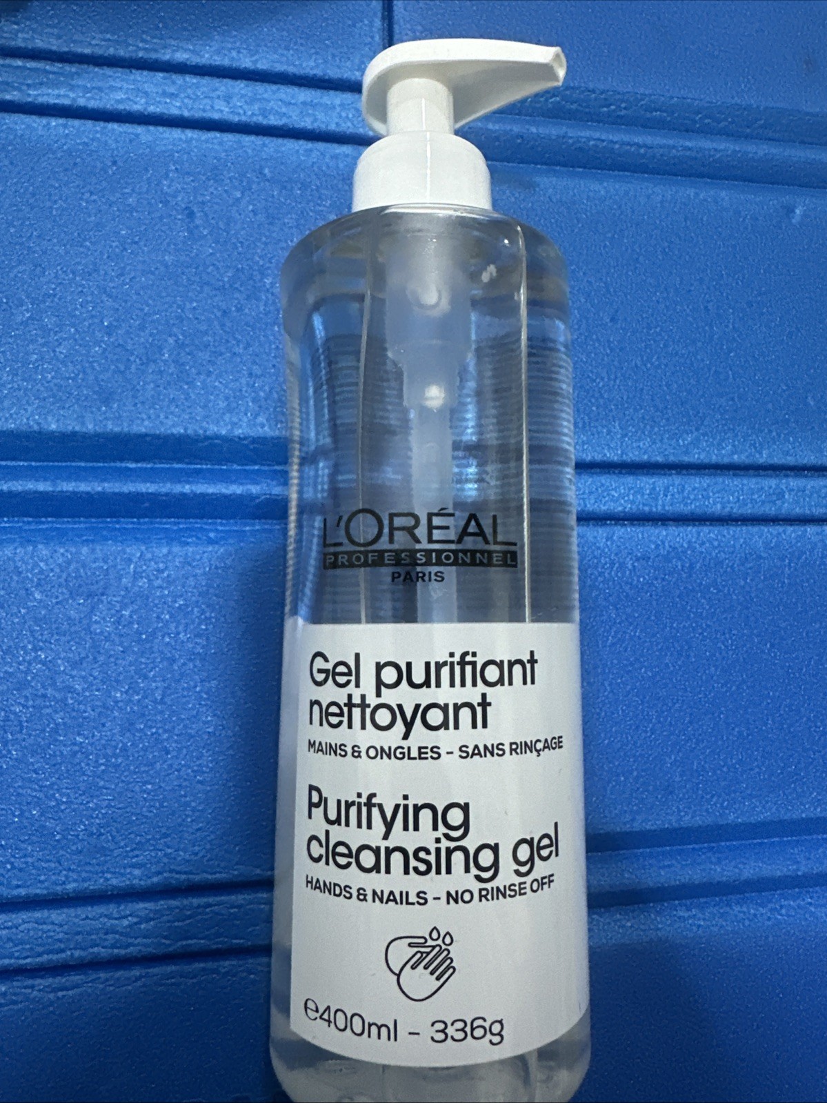 L'Oreal Professionnel Purifying Cleansing Gel 400ml Hands and Nails No Rinse Off