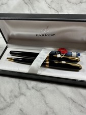 Unused item PARKER SONNET Ballpoint Pen Fountain Pen Set YS26B-185
