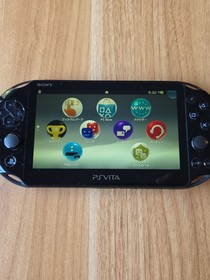 Sony PlayStation Vita Slim PS VITA Pch-2000 Black Console US SELLER