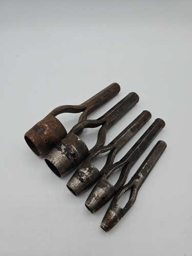 Vintage Adco Leather Punches Set 1/4"- 1" Set Of 6