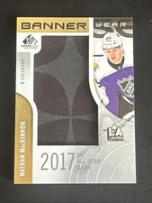 2017-18 SP Game Used Banner Year BAS-NM Nathan MacKinnon Colorado Avalanche B