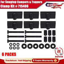6 Packs For Snugtop Campers Toppers Clamp Kit Direct Replacement Part 715406