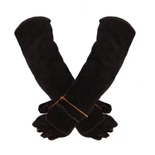 Animal Protection Gloves Anti-Bite & Scratch Handling Gloves for Dog Cat Bird...