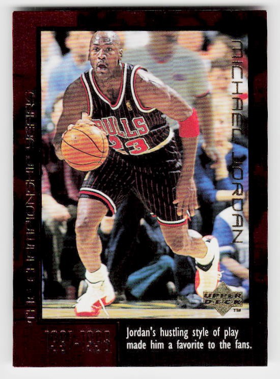 1999 Upper Deck Michael Jordan Career Collection #45 Michael Jordan