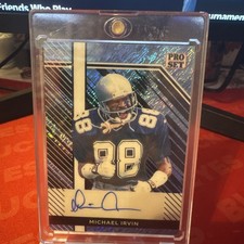Michael Irvin Cards, Rookie Cards and Autographed Memorabilia Guide 20