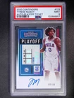 2020 Panini Contenders Tyrese Maxey #123 Auto Playoff Ticket /99 PSA 9