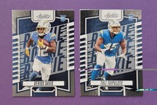 Panini 2023 Absolute Rookie Derius Davis #196 Tuli Tuipulotu #173 LA Chargers RC