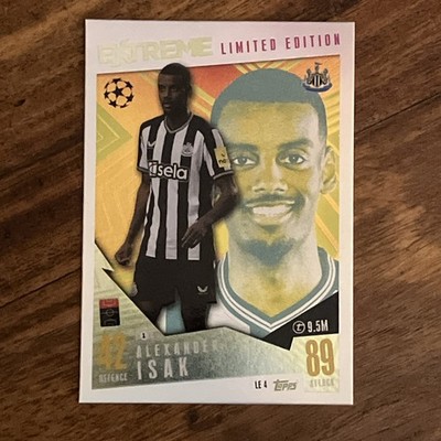 Match Attax Extra 2023/24 Alexander Isak Limited Edition (Beschreibung lesen)