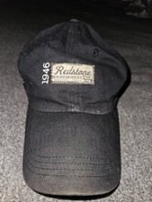 Vintage schwarze Shell Houston offene Mütze - Redstone Golfschläger