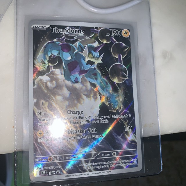 Thundurus - 209 (Pokemon Center Exclusive) 209 Sv: Scarlet & Violet Promo Cards