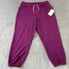 REI Co-op Joggers Unisex L Active Pursuits Midweight Magenta Hiking Gym Pant NWT